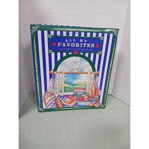 Vintage Recipe Binder by Avon W/Dividers 1995